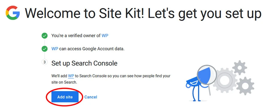 add wordpress website to google search console in couple of minutes