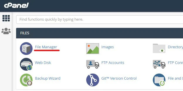 how to delete wordpress website files using cpanel