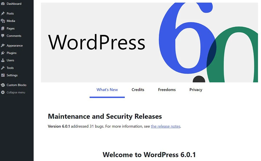 find out wordpress version in my website