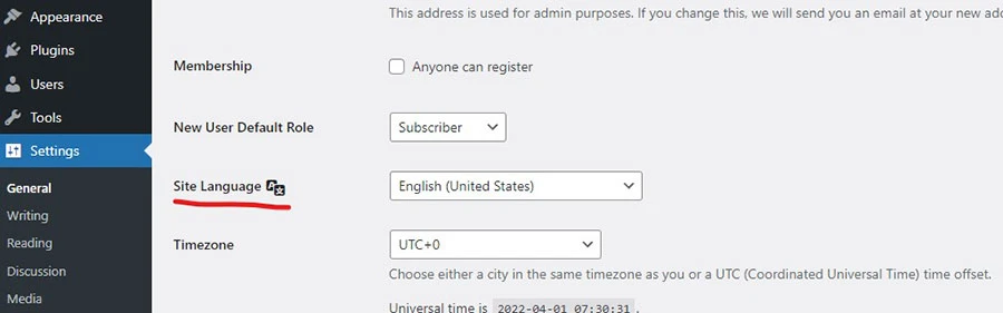 genesis sample translate