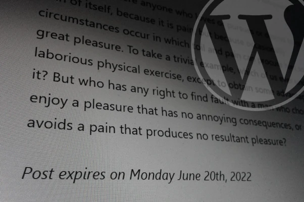 How to set posts to expire in WordPress