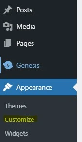 customize Genesis Sample theme