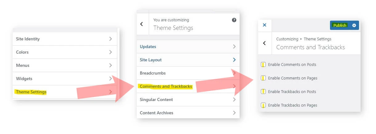 disable comments in Genesis Sample theme