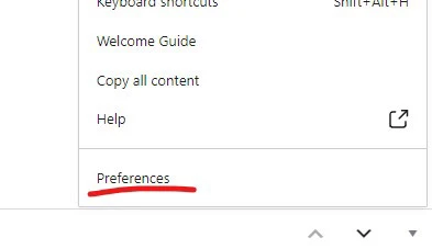wordpress post preferences