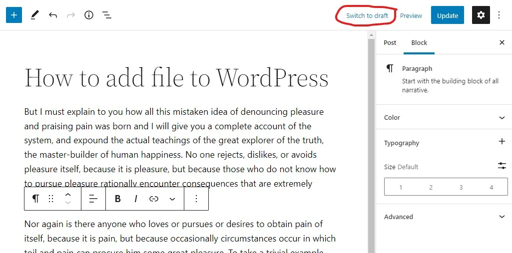 how to hide post or page in wordpress