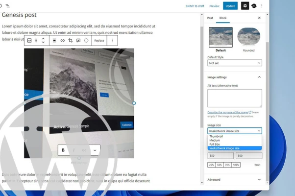 How to add custom image size to WordPress and WordPress blocks (image, gallery)