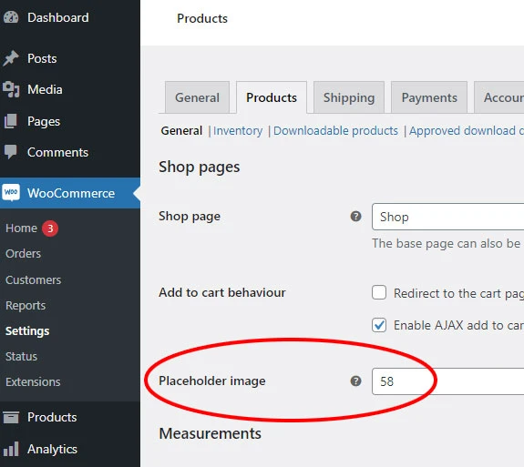 woocommerce change placeholder image