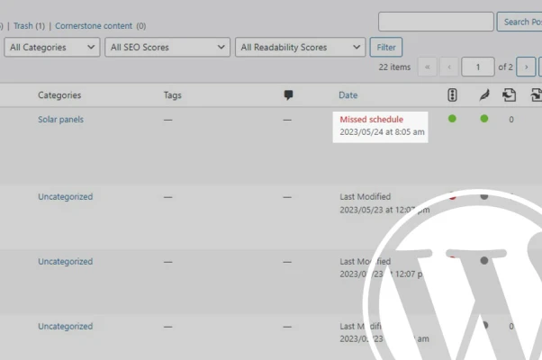 How to fix Missed schedule in WordPress – in one minute