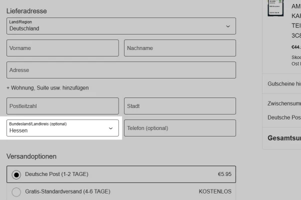 How to remove State field in WooCommerce block checkout, or make it optional